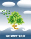 Free Investment Risks (Euro) Royalty Free Stock Photo - 3848175