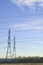 Free High Voltage Pylons Royalty Free Stock Photography - 3844607