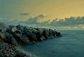 Free Between The Sky And The Sea Stock Image - 3861491