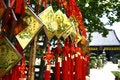 Free Wish Ties In Zhen Ru Old Temple Royalty Free Stock Photography - 3875707