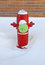 Free Red Fire Hydrant Covered By Snow Royalty Free Stock Image - 3892096