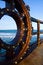 Free Parapet With Rudder  S Semblance Royalty Free Stock Photography - 3897927