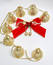 Free Handbells A Red Sphere And A Bow Stock Photos - 390173