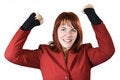 Free Girl Rejoicing Stock Image - 3908091