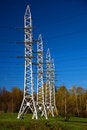 Free High-voltage Power Lines Stock Image - 3909861