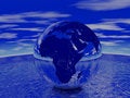 Free Globe Render Royalty Free Stock Image - 3925616