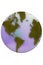 Free World Map Globe Royalty Free Stock Photos - 3927338