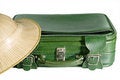 Free Suitcase And Safari Hat Stock Images - 3940174