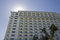 Free White Hotel Balconies At Noon Royalty Free Stock Photos - 3942668