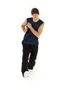 Free Bboy Pose Royalty Free Stock Photography - 3950787