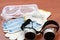 Free Safety Glasses And Gloves Royalty Free Stock Photos - 3952378