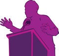 Free Political Speech Stock Image - 3971561