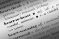 Free Heart-to-heart Word Dictionary Royalty Free Stock Images - 3984849