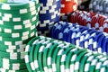 Free Casino Chips Royalty Free Stock Photography - 3986957
