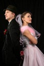 Free The Fiancee And Bridegroom At A Wedding Stock Images - 3987894