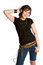 Free Earphones Girl Stock Photo - 4004050