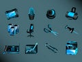 Free OfficeBlack Stock Photography - 4010502