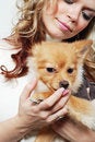Free Girl And Her Pet Stock Photo - 4018680