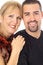 Free Latino Man & Mother Together Royalty Free Stock Photography - 4016467