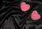 Free Heart-shaped Candles With Space For Text Stock Image - 4018931