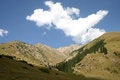 Free Mountains. The Sky. Clouds. Royalty Free Stock Images - 4021199