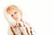 Free Affectionate Girl Wearing Winter Coat Stock Images - 4046044
