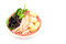Free Chicken, Olives, Garlic And Cucumber Peel On The Stock Images - 4055334