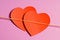Free Grunge Hearts Stock Photography - 4065252
