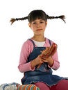 Free Girl With The Braid Royalty Free Stock Images - 4070609