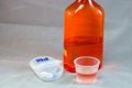 Free Liquid Medication And Pills Stock Photography - 4073032