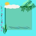 Free By The Sea Scrapbook Royalty Free Stock Images - 4075469