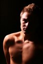 Free Profile Of A Young Muscular Man Stock Photo - 4079600