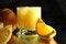 Free Citrus Composition On Dark Royalty Free Stock Photography - 4076887