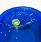 Free Slice Of Kiwi Fruit Fallen In Water Stock Images - 4077564