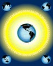 Free Global Network 2 Stock Images - 4080754