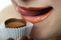 Free Woman Lick Lips Royalty Free Stock Photos - 4091178