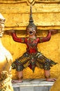 Free Buddhist Temple Keeper Statue Stock Photos - 4108863