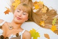 Free Girl Lie Stock Photo - 4121970