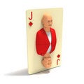 Free Playing Card: Jack Of Diamonds Royalty Free Stock Photography - 4123387