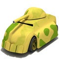 Free Toothed Tank Bernard Royalty Free Stock Images - 4123759