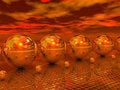 Free Mirror Balls Royalty Free Stock Photo - 4127925