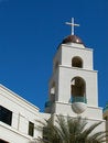 Free Hospital-Tower And Cross Stock Images - 4130894
