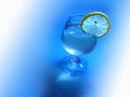 Free Ice Lemon Cocktail Royalty Free Stock Photography - 4136957