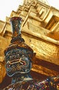 Free Buddhist Temple Keeper Statue Royalty Free Stock Photography - 4138367