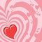 Free Hearts Background (illustratio Royalty Free Stock Photos - 4130808