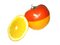 Free Lemon Plus A Tomato Stock Photo - 4131110