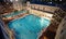 Free Morning Swim In The Public Baths Stock Images - 4136004