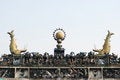 Free Ceramic Scultpture On The Top Of A House Royalty Free Stock Photos - 4144848