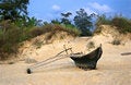 Free A Boat On The Beach Stock Images - 4149424