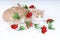Free Tabby Cat With Roses Stock Images - 4143384